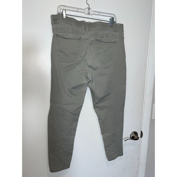 Democracy Ab Technology Gray Five-Pocket Stretch Denim Women's Jeans Size 14 - Picture 4 of 8